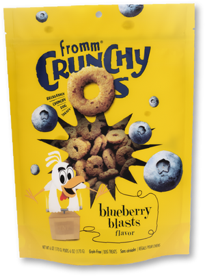 Fromm Family Crunchy O's Blueberry Blasts Dog Treats