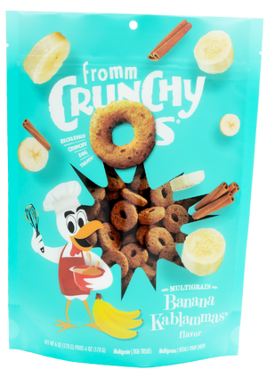 Fromm Family Crunchy O's Banana Kablammas Dog Treats
