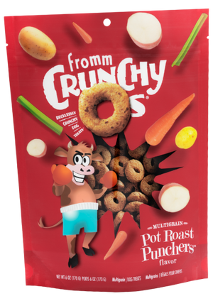 Fromm Family Crunchy O's Pot Roast Punchers Dog Treats