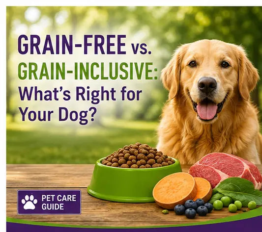 Grain-Free vs. Grain-Inclusive: What's Right for Your Dog?