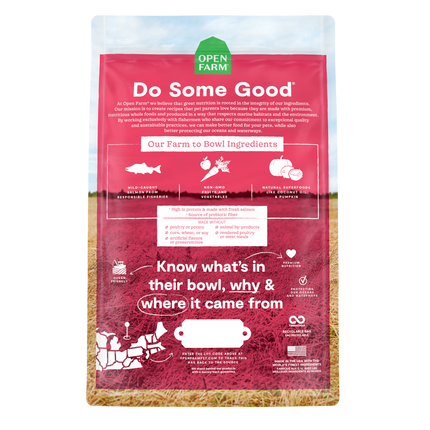 Open Farm Wild-Caught Salmon Grain-Free Dog Kibble