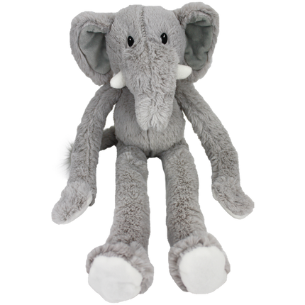 Multipet Swingin' Safari Elephant Plush Dog Toy