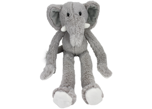 Multipet Swingin' Safari Elephant Plush Dog Toy