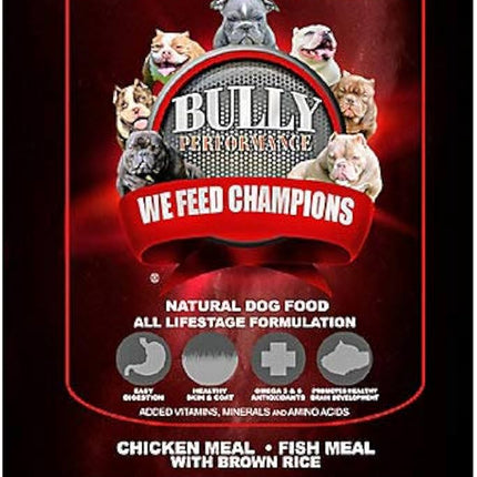 Bully Performance Natural Dog Food 40 lbs