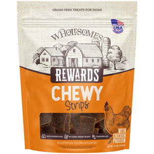Wholesomes Rewards Chewy Chicken Strips 25 oz