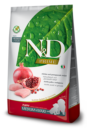 Farmina N&D Prime Canine Chicken & Pomegranate Puppy Medium/Maxi Dog Food