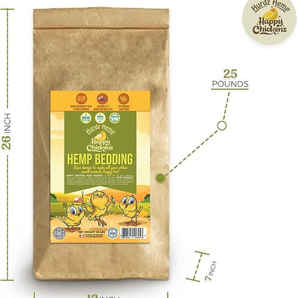 Hurdz Hemp Happy Chicken Crumble 25lb