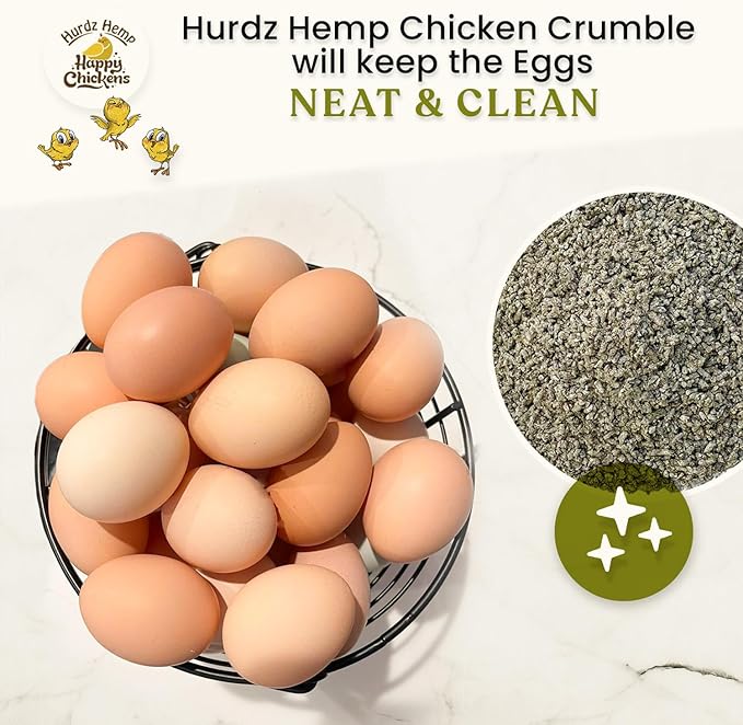 Hurdz Hemp Happy Chicken Crumble 25lb