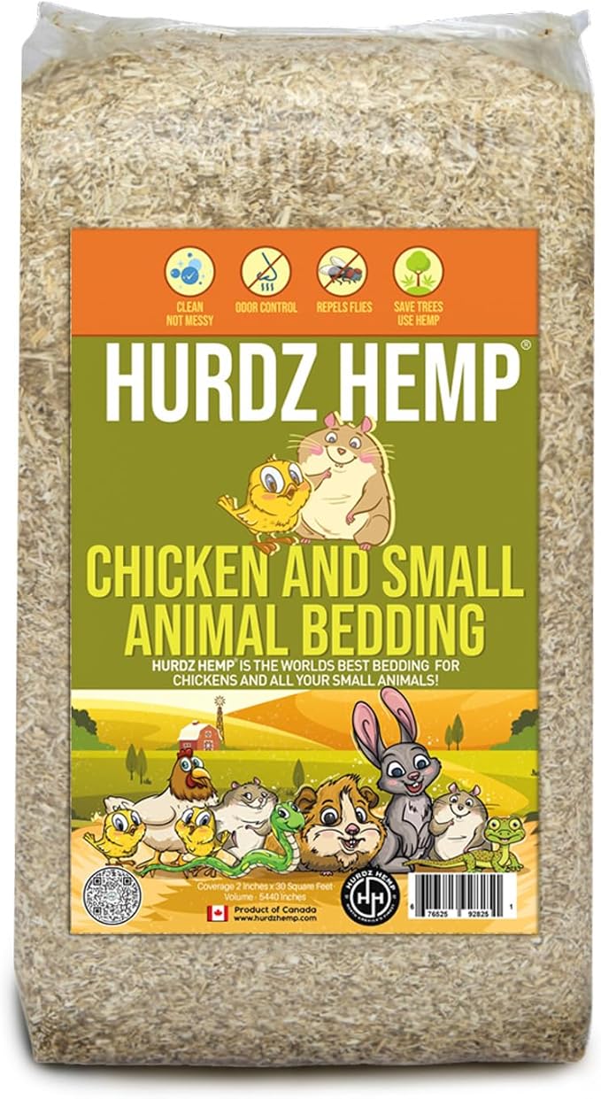 Hurdz Hemp Chicken Bedding 33lbs