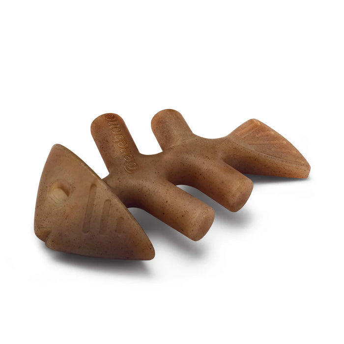 Benebone Jack Salmon Fishbone Durable Dog Toy