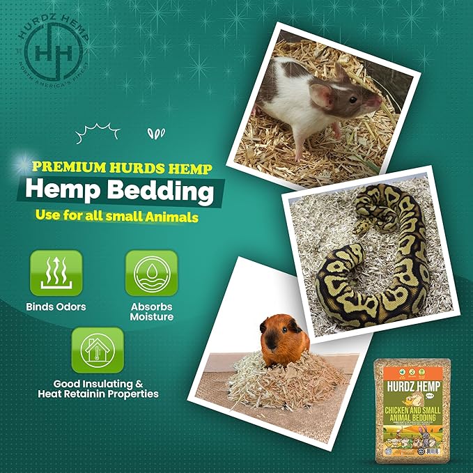 Hurdz Hemp Chicken Bedding 20lbs