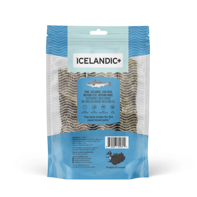 Icelandic+ Hand Wrapped Cod Skin Chew Stick Dog Treat