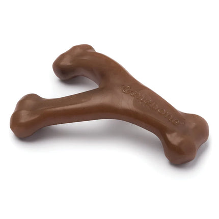 Benebone Wishbone Peanut Butter Flavor Dog Toy