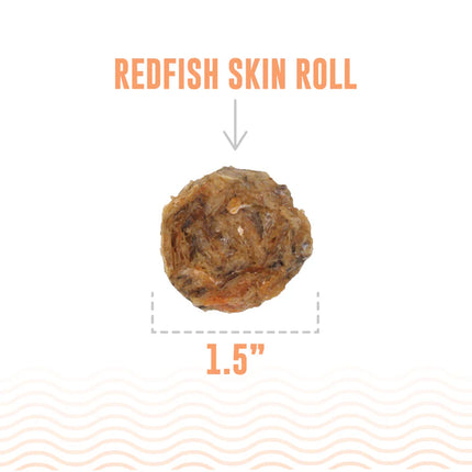Icelandic+ Redfish Skin Rolls Dog Treats
