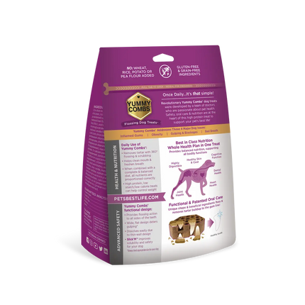 Yummy Combs® Dental Treats for XS-XL Adult Dogs