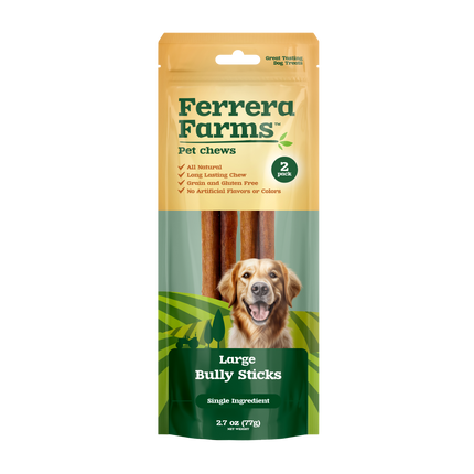 Ferrera Farms Large Bully Sticks 2 pk