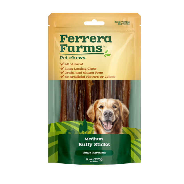 Ferrera Farms Medium Bully Sticks 8 oz
