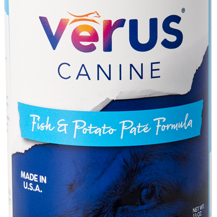 Verus Canine Fish & Potato Pate Formula Cans