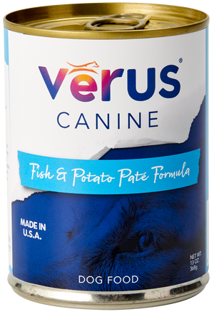 Verus Canine Fish & Potato Pate Formula Cans