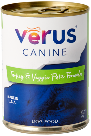 Verus Canine Turkey & Veggie Pate Formula