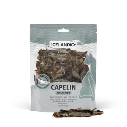Icelandic+ Capelin Whole Fish Cat Treat