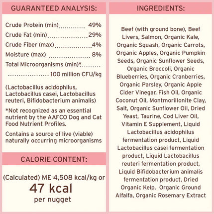 Primal Freeze-Dried Raw Nuggets Beef & Salmon Formula Cat Food