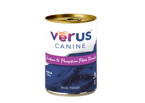 Verus Canine Grain Free Chicken & Pumpkin Pate Formula Cans