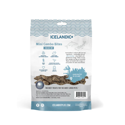 Icelandic+ Cod & Herring Mini Combo Bites Cat Treat