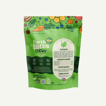 Earthborn EarthBites Chewy with Turkey Protein Dog Treats