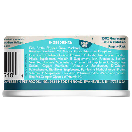 Earthborn Holistic Monterey Medley Grain-Free Canned Cat Food – 3 oz, Case of 24