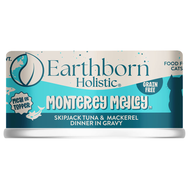 Earthborn Holistic Monterey Medley Grain-Free Canned Cat Food – 3 oz, Case of 24