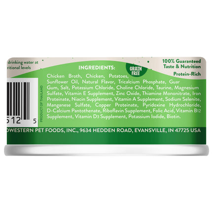 Earthborn Holistic Chicken Catcciatori Grain-Free Canned Cat Food – 3 oz, Case of 24