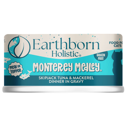 Earthborn Holistic Monterey Medley Grain-Free Canned Cat Food – 5.5 oz, Case of 24