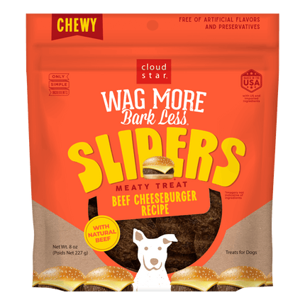 Wag More Bark Less Sliders Beef Cheeseburger Recipe Dog Treats