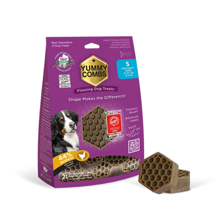 Yummy Combs® Dental Treats for XS-XL Adult Dogs