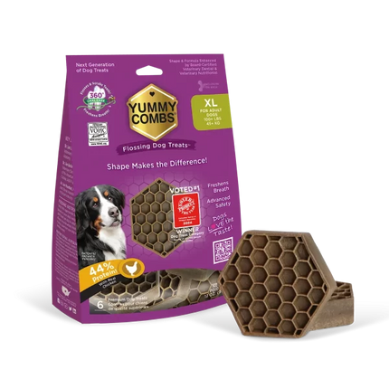 Yummy Combs® Dental Treats for XS-XL Adult Dogs