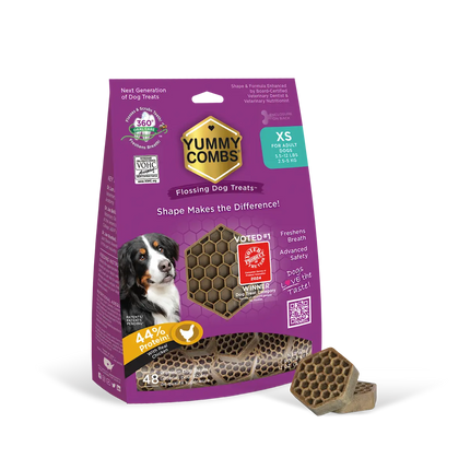 Yummy Combs® Dental Treats for XS-XL Adult Dogs