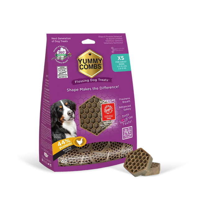 Yummy Combs® Dental Treats for XS-XL Adult Dogs