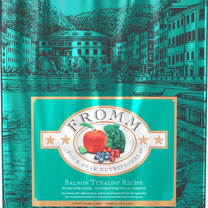 Fromm Four-Star Nutritionals Salmon Tunalini Recipe Food for Dogs – 26 lb bag