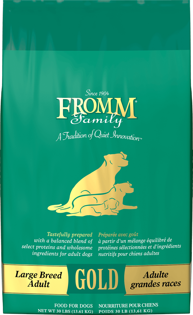 Fromm Family Large Breed Adult Gold Food for Dogs – 30 lb bag
