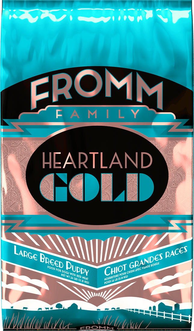 Fromm Family Heartland Gold Large Breed Puppy Food for Dogs – 26 lb bag
