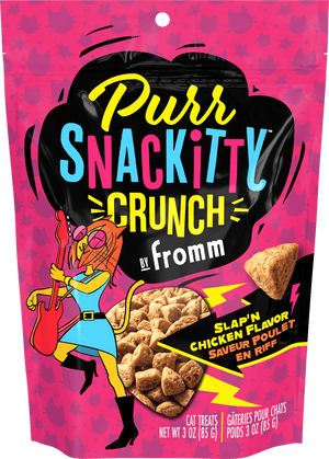 Fromm PurrSnackitty Crunch Slap'n Chicken Flavor Cat Treats