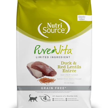 Pure Vita Duck & Red Lentils Cat Food