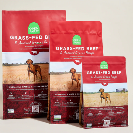 Open Farm Grass-Fed Beef & Ancient Grains Recipe Dog Food