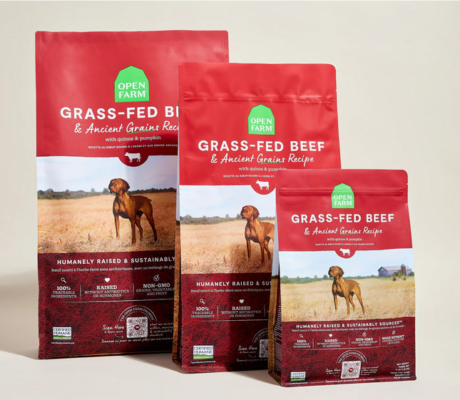 Open Farm Grass-Fed Beef & Ancient Grains Recipe Dog Food