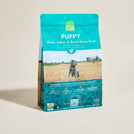 Open Farm Puppy Chicken, Salmon & Ancient Grains Recipe Dog Food