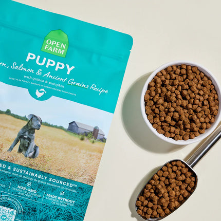 Open Farm Puppy Chicken, Salmon & Ancient Grains Recipe Dog Food