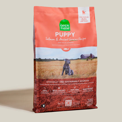 Open Farm Puppy Salmon & Ancient Grains Recipe Dog Food