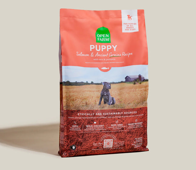 Open Farm Puppy Salmon & Ancient Grains Recipe Dog Food
