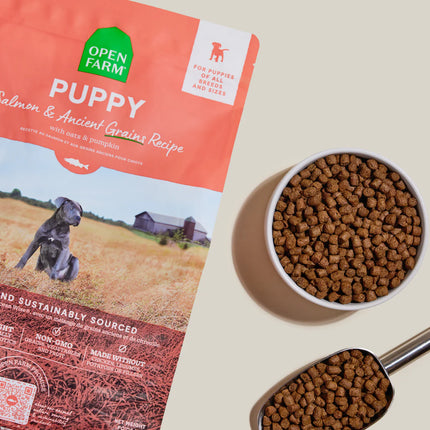 Open Farm Puppy Salmon & Ancient Grains Recipe Dog Food